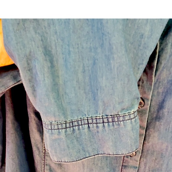 Lane Bryant denim shirt dress size 20 - Picture 5 of 6